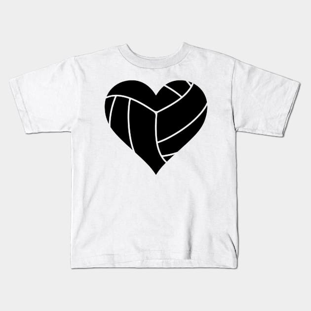 Volleyball Lovers Kids T-Shirt by BestCoolShop